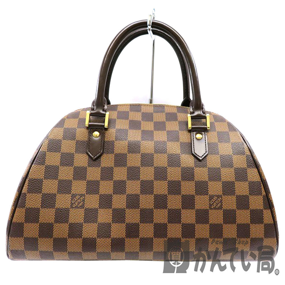LOUIS VUITTON Rivera Damier Handbag Brown